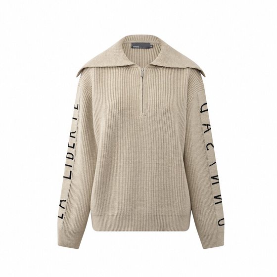 UNNNSAD Officesiren New Autumn and Winter Lazy and High-end Knitted Zipper Sweater Cardigan Jacket
UNNNSAD Officesiren New Autumn and Winter Lazy and High-end Knitted Zipper Sweater Cardigan Jacket