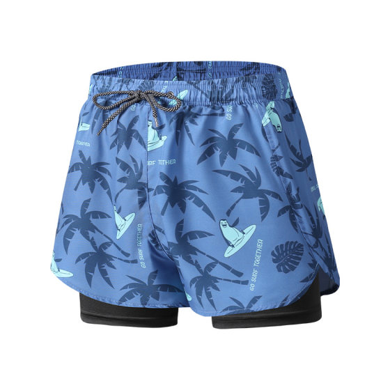 Swimming trunks for men quick-drying and embarrassing 2025 new swimming cap swimming goggles three-piece set beach full set of professional swimming equipment Swimming trunks for men quick-drying and embarrassing 2025 new swimming cap swimming goggles three-piece set beach full set of professional swimming equipment