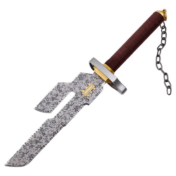The magic weapon around the warrior Fu Hei Shier Soul Release Knife COS props ornaments metal props not opened
The magic weapon around the warrior Fu Hei Shier Soul Release Knife COS props ornaments metal props not opened