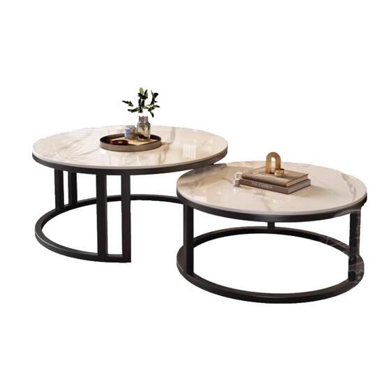 Rock-panel coffee table living room and home use 2025 new round coffee table high-end small apartment minimalist light luxury glass edge table 
Rock-panel coffee table living room and home use 2025 new round coffee table high-end small apartment minimalist light luxury glass edge table