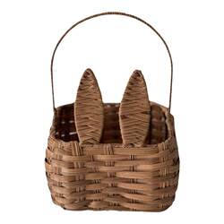 Little rabbit sundries storage hand-knitted desktop idea Little rabbit sundries storage hand-knitted desktop idea