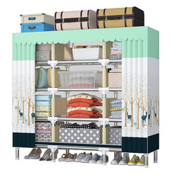 Jiangmengjia new simple wardrobe storage wardrobe Jiangmengjia new simple wardrobe storage wardrobe