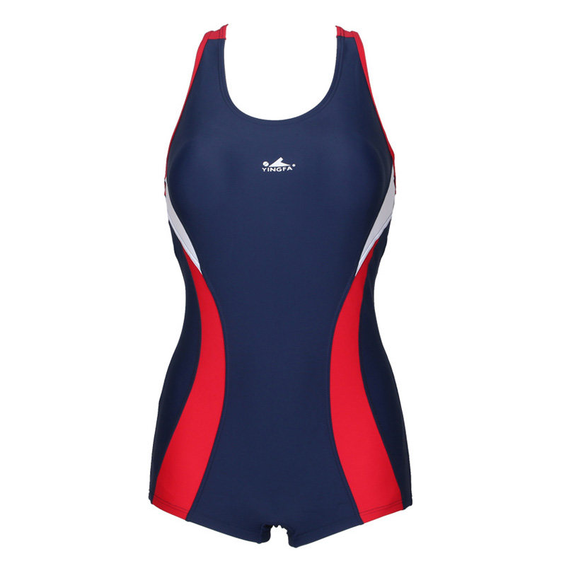Yingfa One Piece Boxer Swimsuit For Professional Sports And Hot Springs