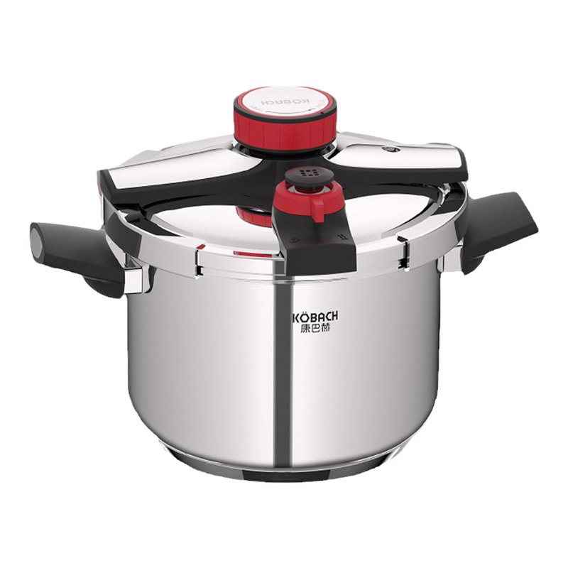 Konbach 6L Stainless Steel Pressure Cooker Gas Induction