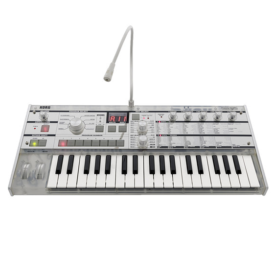 Korg microKORG 2/S/crystal 37-key analog synthesizer vocoder electronic music keyboard Korg microKORG 2/S/crystal 37-key analog synthesizer vocoder electronic music keyboard