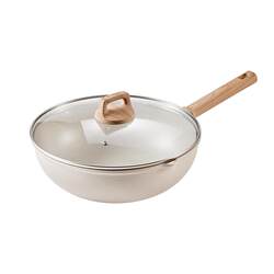 Supor Maifan stone color non-stick wok Supor Maifan stone color non-stick wok
