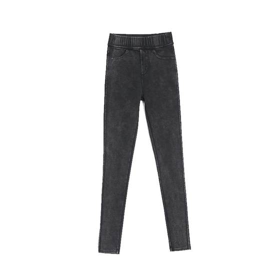 Leggings for women in autumn wear 2025 new spring and autumn style small high waist elastic slimming pencil black trousers Leggings for women in autumn wear 2025 new spring and autumn style small high waist elastic slimming pencil black trousers