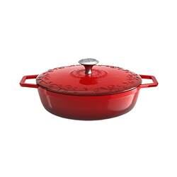 breguet cast iron enamel seafood pot 28cm breguet cast iron enamel seafood pot 28cm