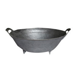 Shanxi cast iron pot with double ears and toe bottom for cooking Shanxi cast iron pot with double ears and toe bottom for cooking