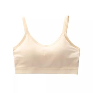 Beautiful back underwear female no steel ring thin chest gathered sports camisole camisole tube top integrated wrapped chest bra Beautiful back underwear female no steel ring thin chest gathered sports camisole camisole tube top integrated wrapped chest bra