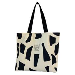 New style of literary large capacity single-shoulder canvas bag New style of literary large capacity single-shoulder canvas bag