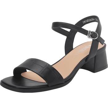 Strap sandals, thick heel, medium heel, round toe, strap buckle Strap sandals, thick heel, medium heel, round toe, strap buckle