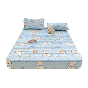 Class A pure cotton fitted sheet single piece thickened quilted Simmons mattress protector children's anti-slip cotton bed cover 2025 
Class A pure cotton fitted sheet single piece thickened quilted Simmons mattress protector children's anti-slip cotton bed cover 2025
