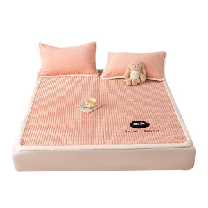 Milk velvet mattress 180x200 rental house type A mother and baby thickened and warm coral velvet mattress mattress bottom 
Milk velvet mattress 180x200 rental house type A mother and baby thickened and warm coral velvet mattress mattress bottom