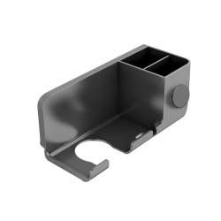 Bathroom hair dryer wall-mounted punch-free storage shelf Bathroom hair dryer wall-mounted punch-free storage shelf