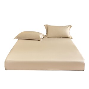 High-spin solid color long velvet cotton bed cover light luxury high-end new pure cotton A-class mother-child bed cover mattress protection cover 
High-spin solid color long velvet cotton bed cover light luxury high-end new pure cotton A-class mother-child bed cover mattress protection cover