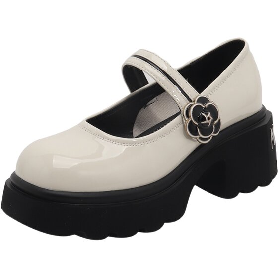 7cm thick sole Mary Jane shoes for women 2025 spring height-enhancing leather shoes with skirt thick high heel loafers single shoes
7cm thick sole Mary Jane shoes for women 2025 spring height-enhancing leather shoes with skirt thick high heel loafers single shoes