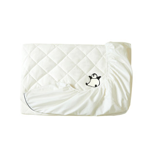 Pure cotton bed cover for children's cotton bed cover for antibacterial mite resistant mattress protection cover for washing Class A bed cover-Penguin Dudu 
Pure cotton bed cover for children's cotton bed cover for antibacterial mite resistant mattress protection cover for washing Class A bed cover-Penguin Dudu