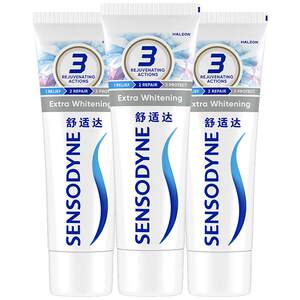 Comfortable Da Whitening Formula Anti -sensitive toothpaste 300g set Freshly breath Bright white tooth protective gums with fluoride cleaning Comfortable Da Whitening Formula Anti -sensitive toothpaste 300g set Freshly breath Bright white tooth protective gums with fluoride cleaning