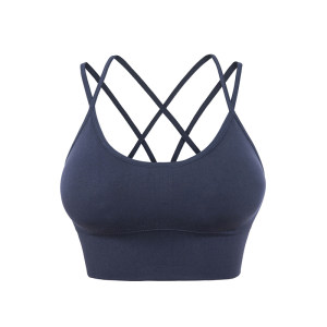 Pine band cross -back yoga sports essay, chest speed dry shock -proof running fitness student sports underwear gathers bra Pine band cross -back yoga sports essay, chest speed dry shock -proof running fitness student sports underwear gathers bra