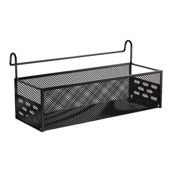 Dormitory bedside basket hanging basket at the bedside rack without punching holes for college students' top and bottom bunk snack rack dormitory storage basket artifact
Dormitory bedside basket hanging basket at the bedside rack without punching holes for college students' top and bottom bunk snack rack dormitory storage basket artifact