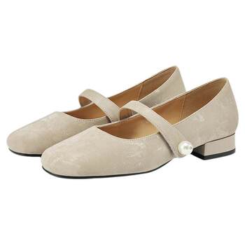 Saturday New Chinese Style Light Mouth Single Shoes 2025 Summer Mary Zhen Women's Shoes Low Heel Flat Sole Not Tired Leather Shoes 
Saturday New Chinese Style Light Mouth Single Shoes 2025 Summer Mary Zhen Women's Shoes Low Heel Flat Sole Not Tired Leather Shoes