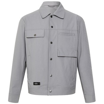 Lilang official thin lapel jacquard spring jacket
 Lilang official thin lapel jacquard spring jacket