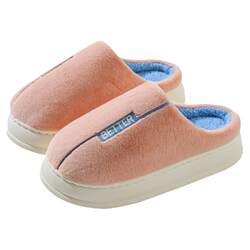 Buy one get one free cotton slippers for couples anti-slip home indoor Buy one get one free cotton slippers for couples anti-slip home indoor
