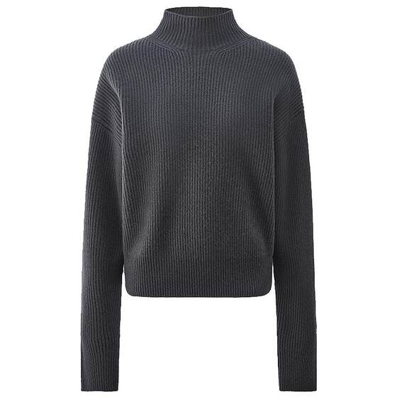 19 o'clock show Ou Shili 100% wool pullover sweater for women with pipe collar, warm and elegant, high-end winter goods 19 o'clock show Ou Shili 100% wool pullover sweater for women with pipe collar, warm and elegant, high-end winter goods