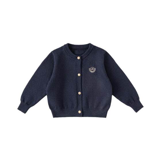 Boys sweater autumn and winter baby knitted cardigan fashionable top girls jacket 2025 new children's children's clothing autumn clothing Boys sweater autumn and winter baby knitted cardigan fashionable top girls jacket 2025 new children's children's clothing autumn clothing