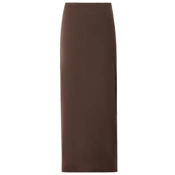 OCHIRLY high waist straight slit skirt 
OCHIRLY high waist straight slit skirt