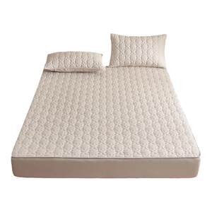 Class A antibacterial cotton bed cover single piece thickened cotton bed cover pure cotton Simmons mattress protective cover anti-slip 1.8 
Class A antibacterial cotton bed cover single piece thickened cotton bed cover pure cotton Simmons mattress protective cover anti-slip 1.8