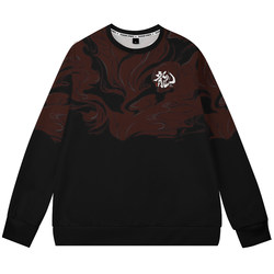 New Chinese style trendy round neck sweatshirt for men in autumn and winter New Chinese style trendy round neck sweatshirt for men in autumn and winter