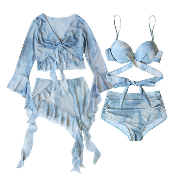 Women's 2025 new conservative split sexy belly-covering small breasts gathered to soak in hot spring bikini water park
Women's 2025 new conservative split sexy belly-covering small breasts gathered to soak in hot spring bikini water park