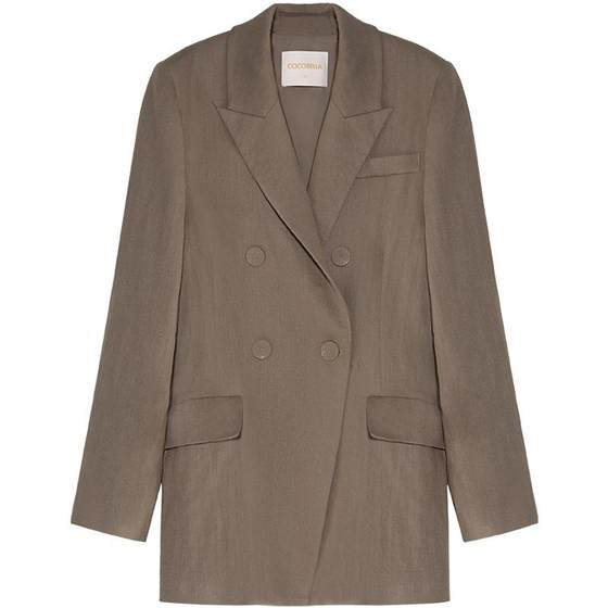 COCOBELLA Jingshe Lao Qianfeng casual suit women's temperament cotton leprosy commuter suit jacket SI0015
COCOBELLA Jingshe Lao Qianfeng casual suit women's temperament cotton leprosy commuter suit jacket SI0015
