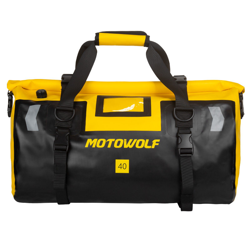 Borsa Sella Moto 38 Litri - Impermeabile, Per Casco E Accessori Borsa 38 Litri Moto - Foto 11