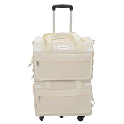 Cat bag, portable multi-cat flight case for two when going out Cat bag, portable multi-cat flight case for two when going out