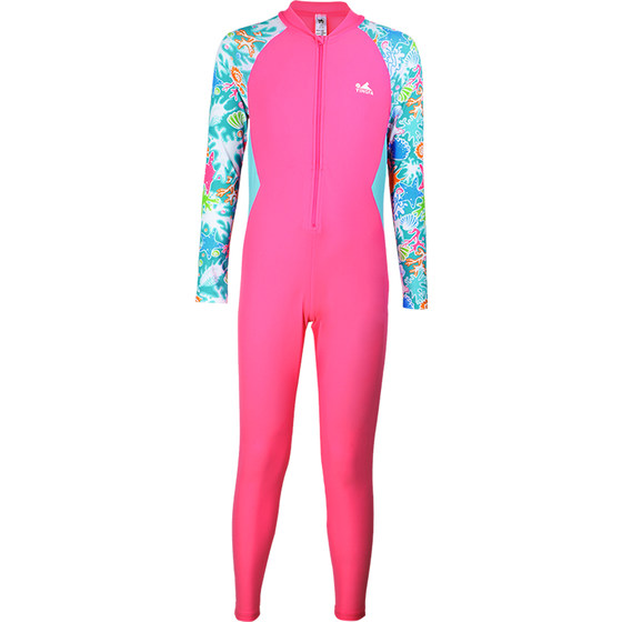 Yingfa children's swimsuit sun protection long sleeves trousers one-piece professional surfing jellyfish suit boys and girls swimsuit 0549
Yingfa children's swimsuit sun protection long sleeves trousers one-piece professional surfing jellyfish suit boys and girls swimsuit 0549