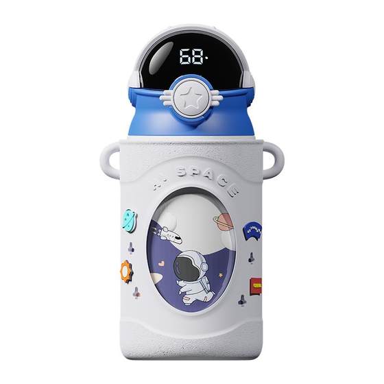 Children's insulation cup boys to school special kindergarten elementary school girl cute female baby kettle large capacity straw cup Children's insulation cup boys to school special kindergarten elementary school girl cute female baby kettle large capacity straw cup