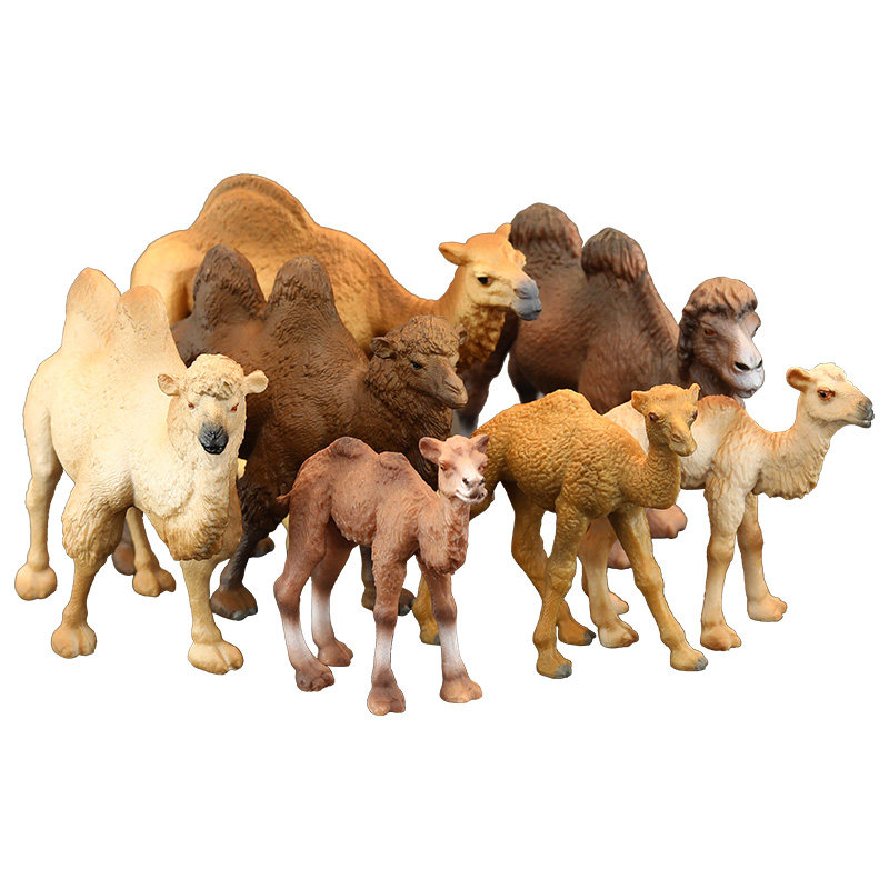 FLORMOON Figurina Realistica Di Cammello, Giocattolo Educativo In Plastica, 12 Cm, Per Bambini Dai 3 Anni, Regalo Natale/compleanno