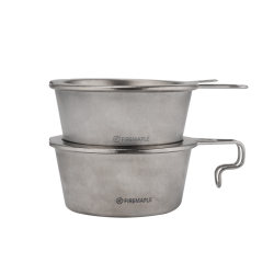Huofengyunfu Titanium Steaming Bowl Camping Cookware Hiking Mountaineering Self-Driving Tour Lightweight Outdoor Cookware Portable Bowl Huofengyunfu Titanium Steaming Bowl Camping Cookware Hiking Mountaineering Self-Driving Tour Lightweight Outdoor Cookware Portable Bowl