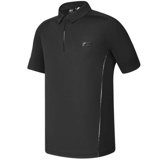 FILA Ferle official men's knitted short -sleeved POLO shirt 2024 spring new model simple golf sports top FILA Ferle official men's knitted short -sleeved POLO shirt 2024 spring new model simple golf sports top