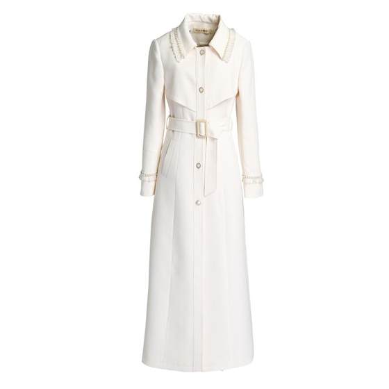 Off-white trench coat for women slim 2025 spring coat new high-end super long knee-length trendy jacket 3115
Off-white trench coat for women slim 2025 spring coat new high-end super long knee-length trendy jacket 3115