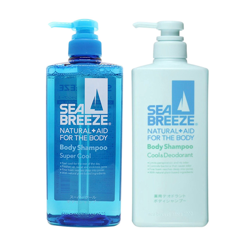 Shiseido Sea Breeze Haifan Shower Gel 600ml Men's Refreshing