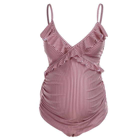 Pregnant women swimsuit women high waist belly-supporting belly-covering large size women split conservative bikini hot spring loose female sexy polka dots
Pregnant women swimsuit women high waist belly-supporting belly-covering large size women split conservative bikini hot spring loose female sexy polka dots