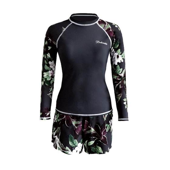 BE van der An Huayang series split swimsuit women's high-end sun protection belly-covering and slimming long sleeve printing two-piece set
BE van der An Huayang series split swimsuit women's high-end sun protection belly-covering and slimming long sleeve printing two-piece set
