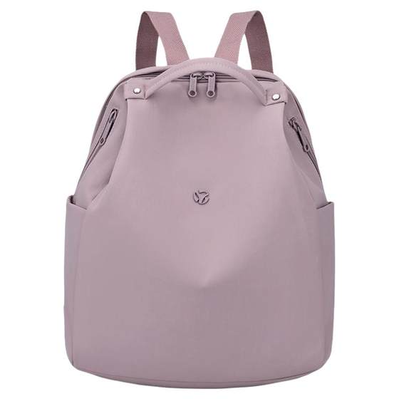 Solid color 2025 new fashionable and versatile backpack large capacity lightweight waterproof Oxford cloth travel backpack schoolbag trend 
Solid color 2025 new fashionable and versatile backpack large capacity lightweight waterproof Oxford cloth travel backpack schoolbag trend