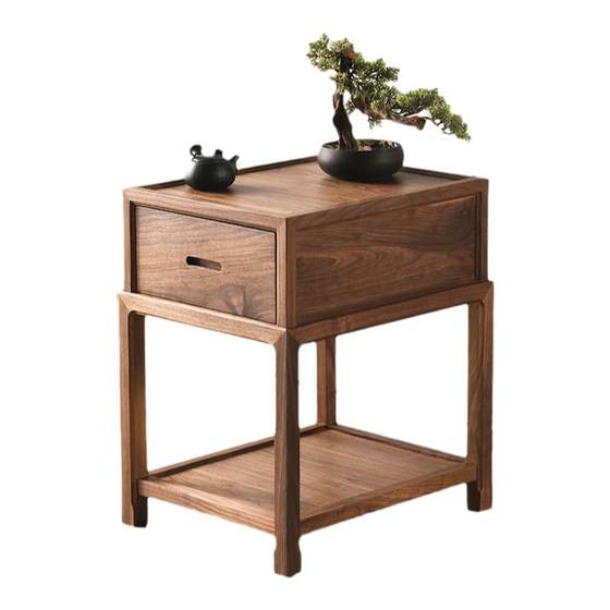 North American black walnut corner Song style sofa side balcony tea cabinet solid wood bedroom bedside table small storage rack
North American black walnut corner Song style sofa side balcony tea cabinet solid wood bedroom bedside table small storage rack