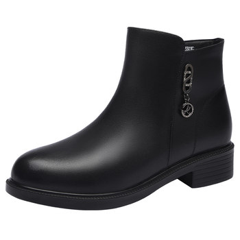 Cotton boots low heel boots red dragonfly keep warm 
Cotton boots low heel boots red dragonfly keep warm