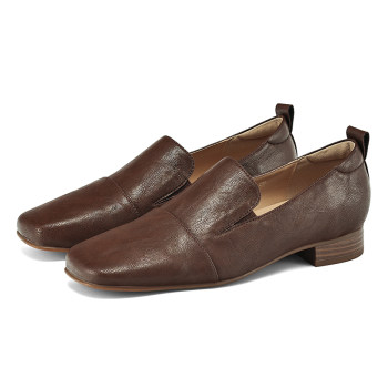 Daphne soft leather loafers versatile single shoes Daphne soft leather loafers versatile single shoes